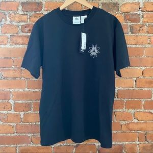 Black w/ White Adidas Tri-Foil Tee